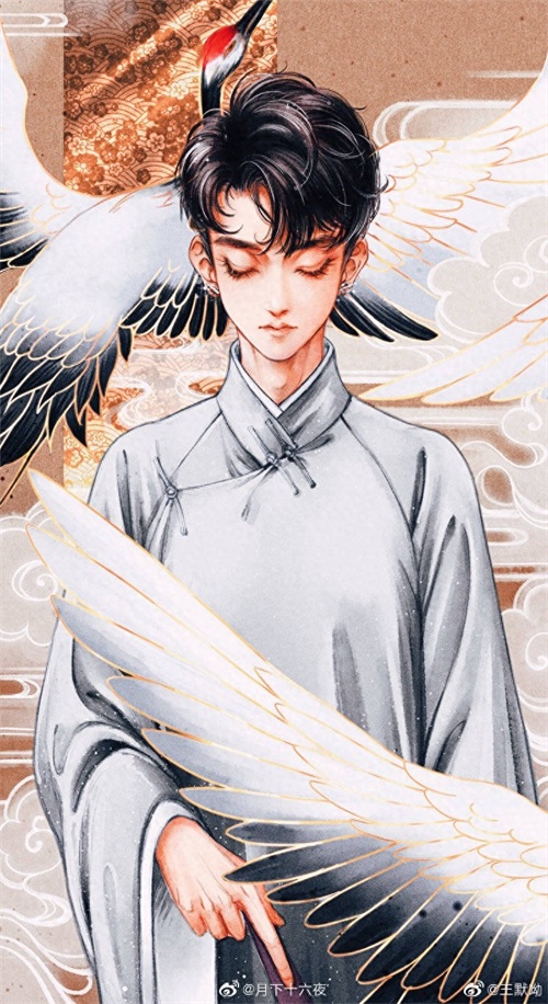 张云雷古风动画壁纸来了，辫儿哥哥真的骨子里都透着一股仙气
