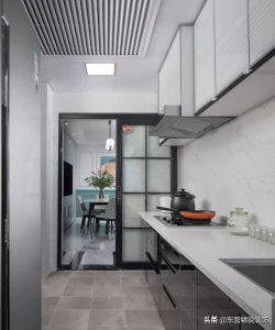 ​38款厨房推拉门装修效果图，实用基础款参考