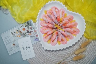 ​春天微微甜微微红的北极甜虾料理，简单易操作的菜谱快来Get !