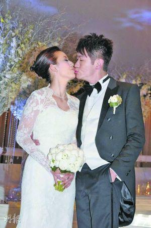 因与吴卓羲泳池玩闹“被离婚”，36岁梁靖琪今再婚嫁小8岁帅男友