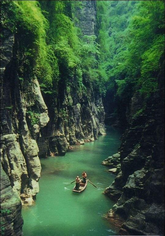 一个地方有多美，才能让天上的仙女都下来洗澡！