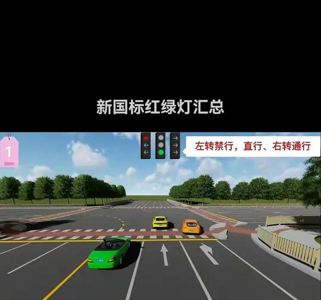 如何看懂新国标红绿灯(官方发布的新版国标红绿灯解读)(10)