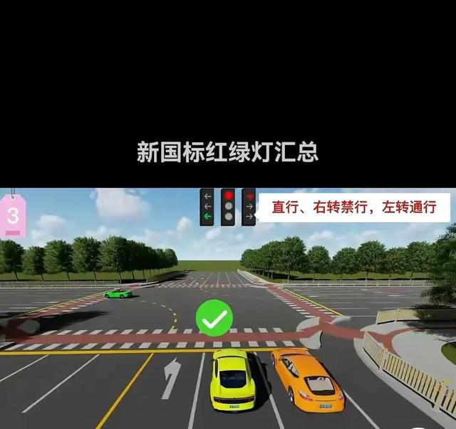 如何看懂新国标红绿灯(官方发布的新版国标红绿灯解读)(8)