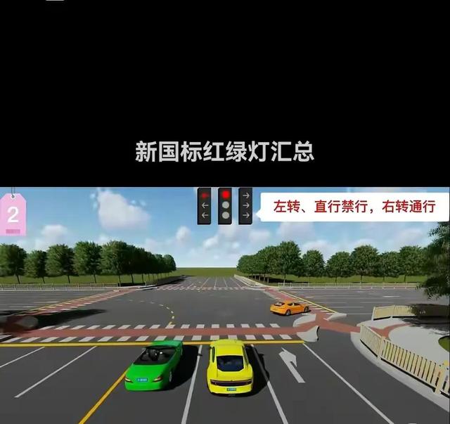 如何看懂新国标红绿灯(官方发布的新版国标红绿灯解读)(9)