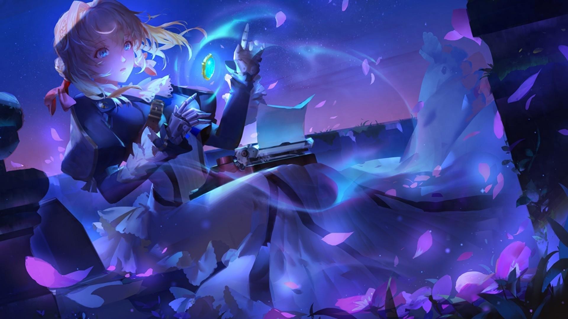 紫罗兰系列动漫高清壁纸分享！