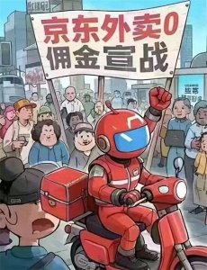 ​京东外卖地推撒钱模式 社交平台涌现“月入过万”案例