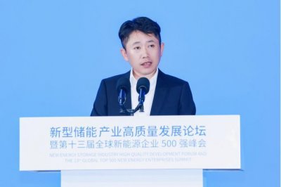 ​协鑫集团朱钰峰：新型储能产业热度是好事，但理性更重要