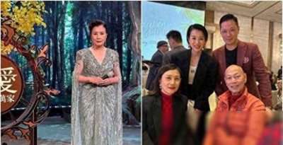 ​汪明荃罗家英恩爱不再？私下零互动，网友曝行李超重罗家英帮忙