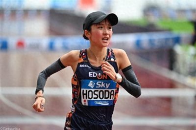 ​细田爱2小时20分31秒排名第5名 松田瑞生2小时20分42秒排名第6名