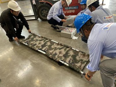 ​烟台蓬莱区市场监管局开展模拟叉车伤人事故应急演练