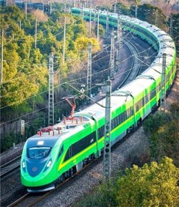 ​高铁影像-绿巨人 复兴号CR200J动力集中式动车组