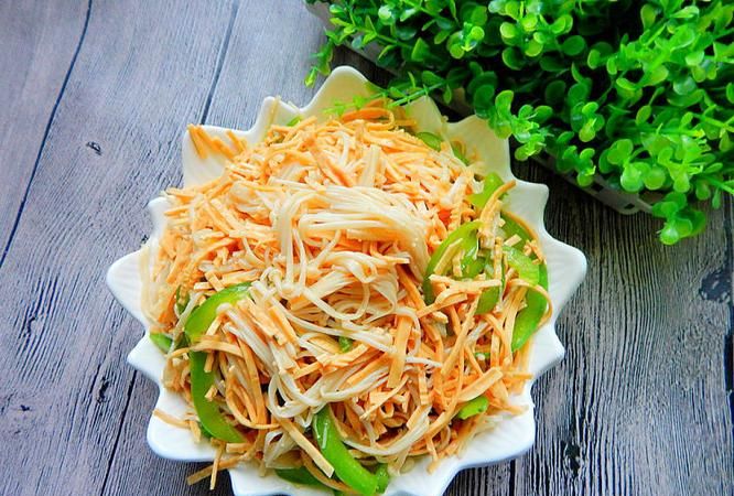 针针菇怎么炒金针菇怎么炒